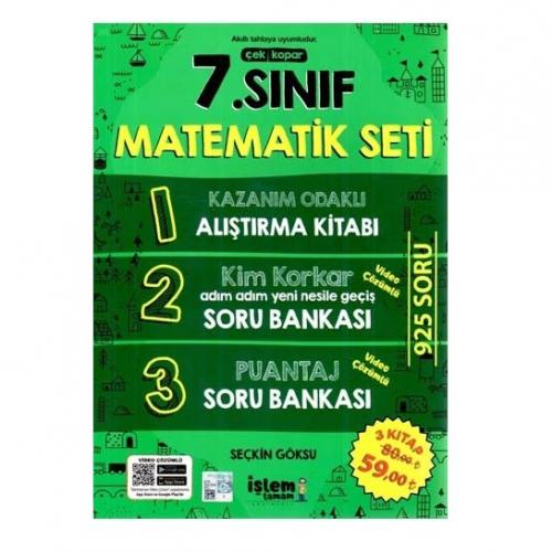 İşlem Tamam Yayınları 7. Sınıf Matematik Seti 