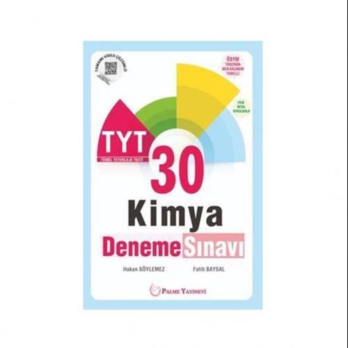 Palme Tyt Kimya Deneme Sınavı 