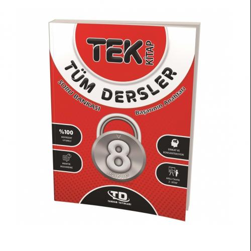 Tandem Yayınları Lgs Tüm Dersler Tek Kitap Soru Bankası 