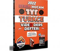 Benim Hocam Yayınları 2022 TYT Türkçe Video Ders Defteri